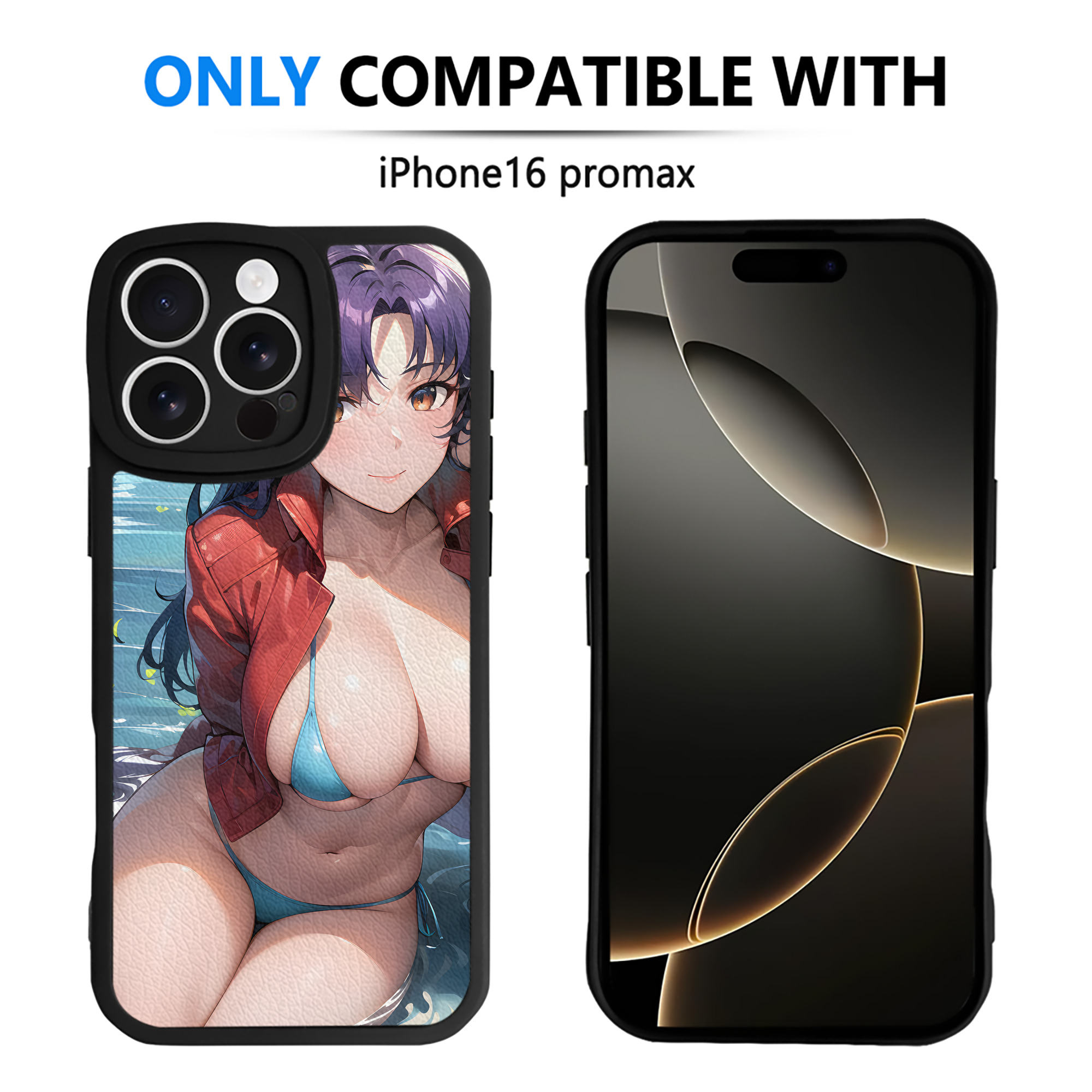 （画像用） EVA 新世紀エヴァンゲリオン 【iPhone 16シリーズ対応】シリコンスマホケース（レザー調） 材質：シリコン